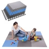 Mata puzzle MP10 blue-grey 9 elementów One fitness