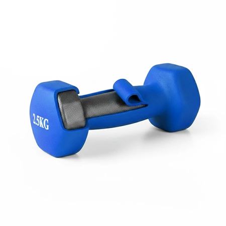Hantla neoprenowa 2,5kg ciężarek fitness żeliwny do ćwiczeń
