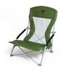 Krzesło turystyczne plażowe wędkarskie na kemping ryby rozkładane zielone