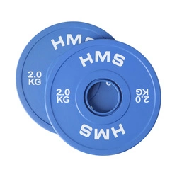 Talerz Obciążenie olimpijskie 2x2kg ułamkowe CBRS20 HMS