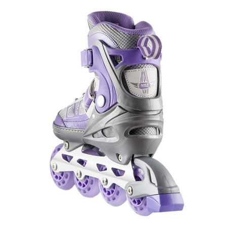 ROLKI NILS EXTREME NA0328 A regulowane 34-37 fioletowe M