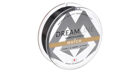 ŻYŁKA - DREAMLINE MATCH - 0.24mm/7.36kg/150m - CZARNA - op.1szp.