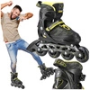 Łyżworolki NA11002 Nils Extreme czarno-żółte roz. L