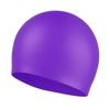 Czepek silikonowy na basen pływacki kąpielowy CP3 fioletowy