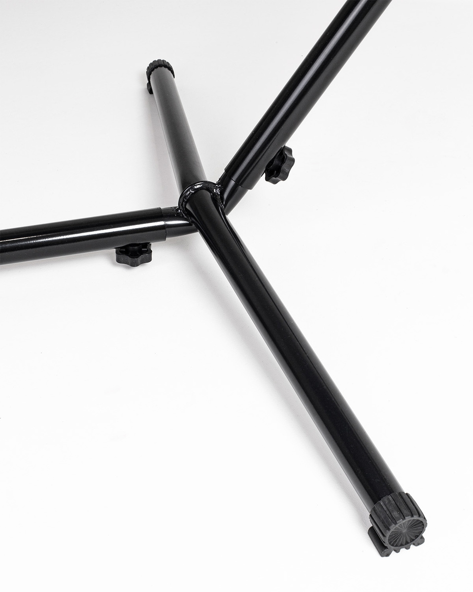 Stojak do hamaka stalowy stojak na hamak ogrodowy balkonowy do domu