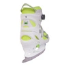ŁYŻWY FIGUROWE NILS EXTREME NF701 regulowane 38-41 BIAŁO-ZIELONE