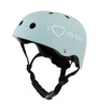 Kask rowerowy dziecięcy na hulajnogę miętowy Sun Baby