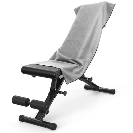 Ręcznik szybkoschnący z mikrofibry 130x80 szaro-czarny