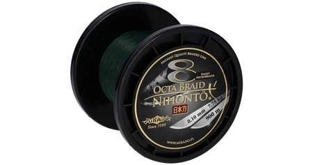 PLECIONKA - NIHONTO OCTA BRAID - 0.12mm/8.9kg/900m - ZIELONA - op.1szp.