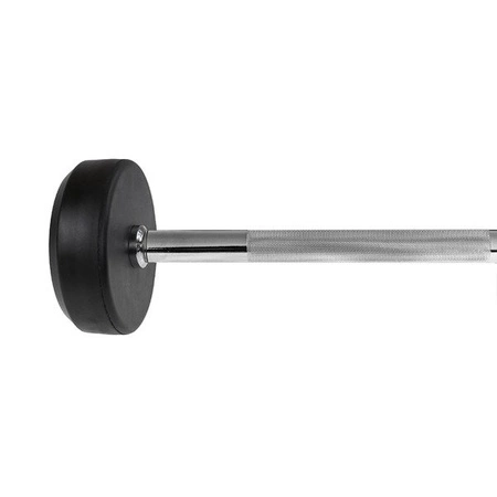 SZTANGA/GRYF STAŁY PROSTY Z OBCIĄŻENIEM 30KG GUMOWANYM GSG - 30  HMS