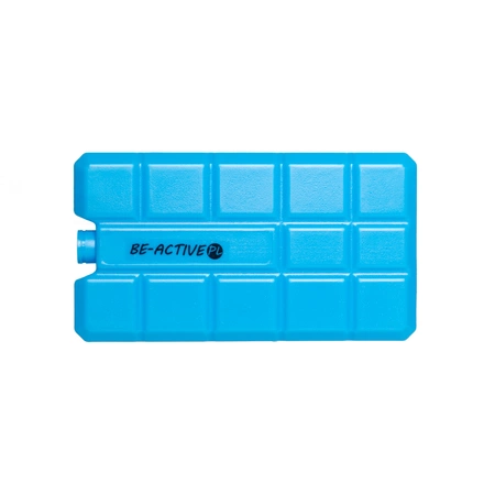 Niebieski wkład chłodzący Be Active 200ml o prostokątnym kształcie