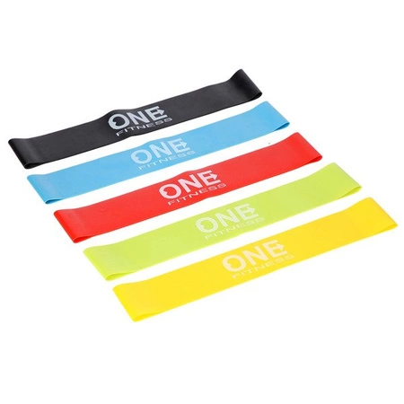 Zestaw gum do ćwiczeń mini band PBF SET05 Slim One Fitness
