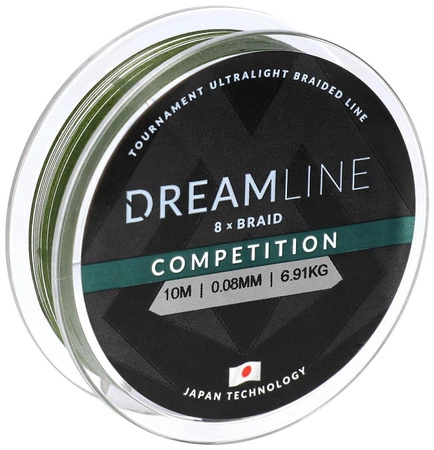 PLECIONKA - DREAMLINE COMPETITION - 0.12mm/10.21kg/10m - ZIELONA - op.1szp.