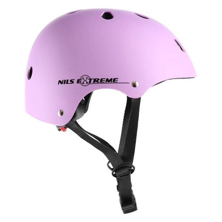Kask fioletowy rozmiar XL Nils Extreme MTV12