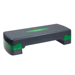 Step do aerobiku 2 stopniowy regulowany szaro-zielony HMS AS003