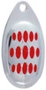 BŁYSTKA OBROTOWA - HYPNOTIC nr 4 - SILVER RED - op.1szt.