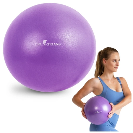 Piłka do pilatesu 25cm fioletowa Pretorians