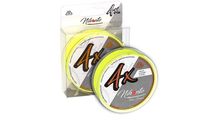 PLECIONKA - NIHONTO FINE BRAID - 0.25mm/20.9kg/15m - FLUO ŻÓŁTA - op.1szp.