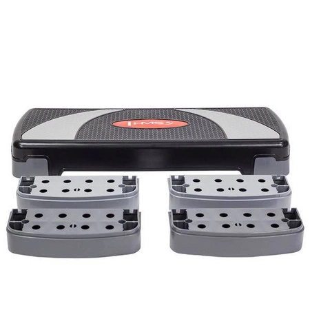 Step do aerobiku 3 stopniowy regulowany czarny HMS AS004