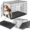 Klatka kennelowa metalowa XL dla psa i kota - składana