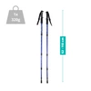 Kije trekkingowe do chodzenia kijki nordic walking niebieskie 2szt.