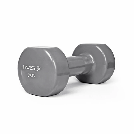 Ciężarek żeliwny 5kg pokryty winylem HMS