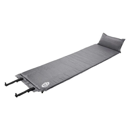 Mata samopompująca NC4346 GRAFITOWA 184.5x53x2.5 CM NILS CAMP