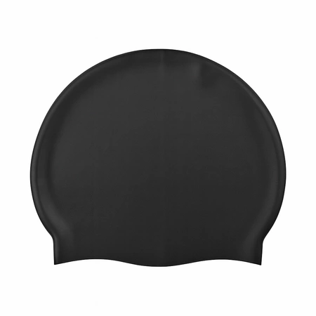 Czepek silikonowy na basen pływacki kąpielowy CP1 czarny