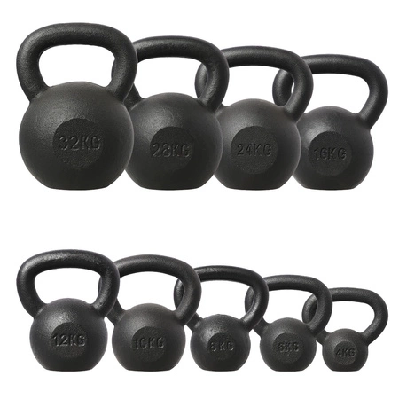 KETTLEBELL KZG 28kg żeliwny HMS