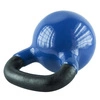 Kettlebell 28kg żeliwny pokryty winylem KNV28 blue hms