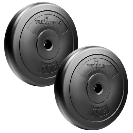 Zestaw obciążeń 20kg Pretorians - obciążenia 2 x 10kg