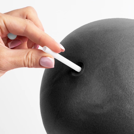 Piłka do pilatesu 25cm czarna Pretorians