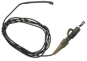 PRZYPON - ZESTAW KARPIOWY - LEADCORE 80CM Z BEZPIECZNYM KLIPSEM 2 - op.2szt.