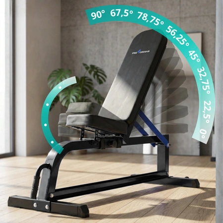 Ławka treningowa wielofunkcyjna do ćwiczeń pod sztangę 150kg