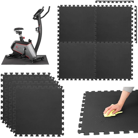 Mata pod sprzęt siłowy eva puzzle 122x122x1 cm