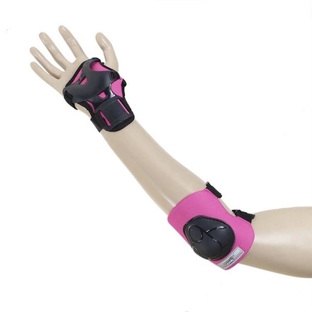 Zestaw Ochraniaczy Nils Extreme H210 L różowe