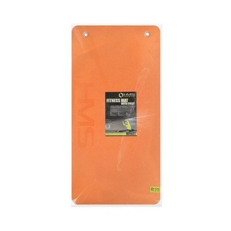 Mata fitness z otworami pomarańczowa MFK01 HMS Premium