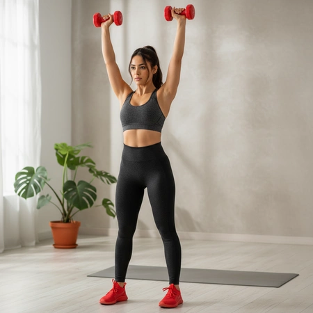 Hantelek żeliwny 2 kg winylowy Pretorians