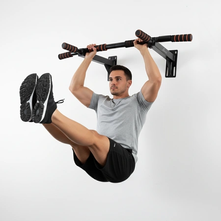 Drążek do podciągania ćwiczeń ścienny wielofunkcyjny mocny