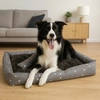 Legowisko dla psa zwierząt duży kojec posłanie miękkie łóżko 100x82 cm rozmiar L
