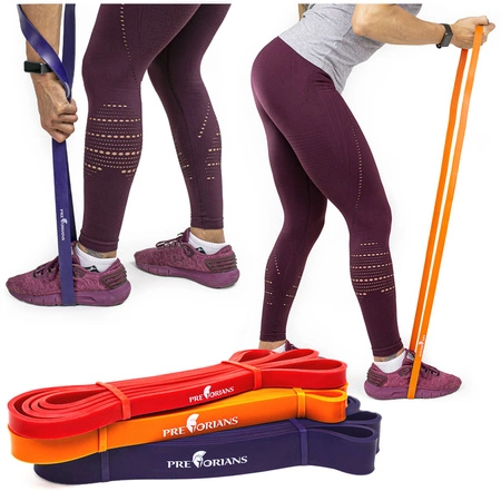 Zestaw 3 gum oporowych power band AC1012 heavy Pretorians