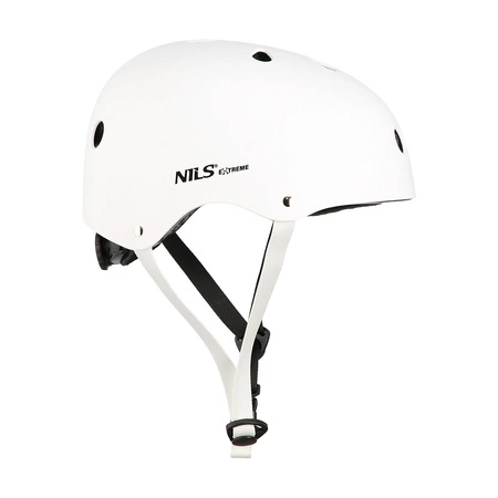 Kask biały rozmiar L Nils Extreme MTW001