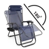 Leżak ogrodowy turystyczny Zero Gravity - granatowy