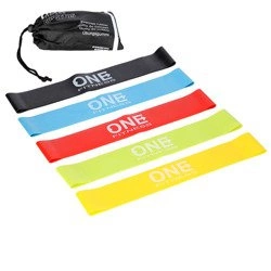 Zestaw gum do ćwiczeń mini band PBF SET05 Slim One Fitness