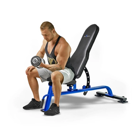 Ławka treningowa wielofunkcyjna do ćwiczeń pod sztangę 150kg TB1054 Pretorians Prestige (O) A5