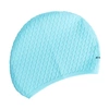 Czepek silikonowy na basen pływacki kąpielowy CPK02 kropla niebieski