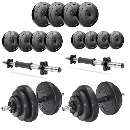 Hantle 2x10 kg gryfy obciążenia zestaw hantli