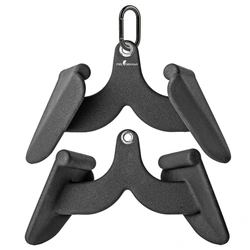 Uchwyt do atlasu wyciągu górnego i dolnego wąski ogumowany