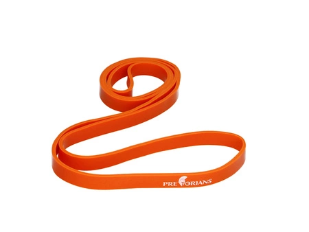 Guma fitness taśma 19mm 14-23kg pomarańczowa