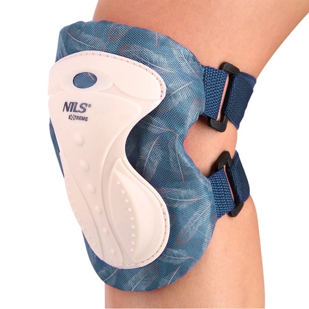 Ochraniacze do jazdy na rolkach hulajnodze desce różowe H727 Nils Extreme rozmiar M